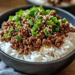 Boeuf Haché Coréen