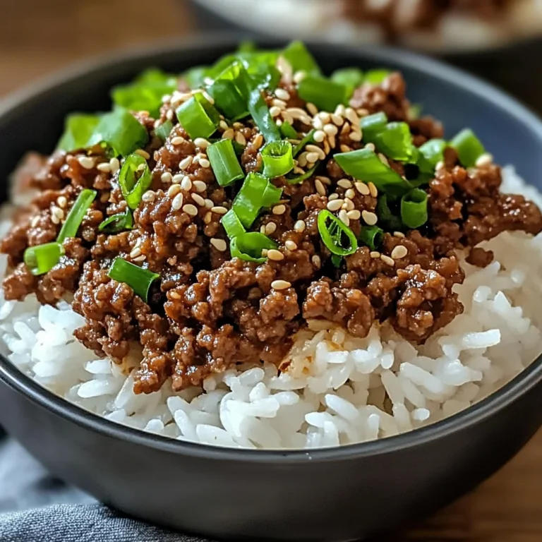 Boeuf Haché Coréen