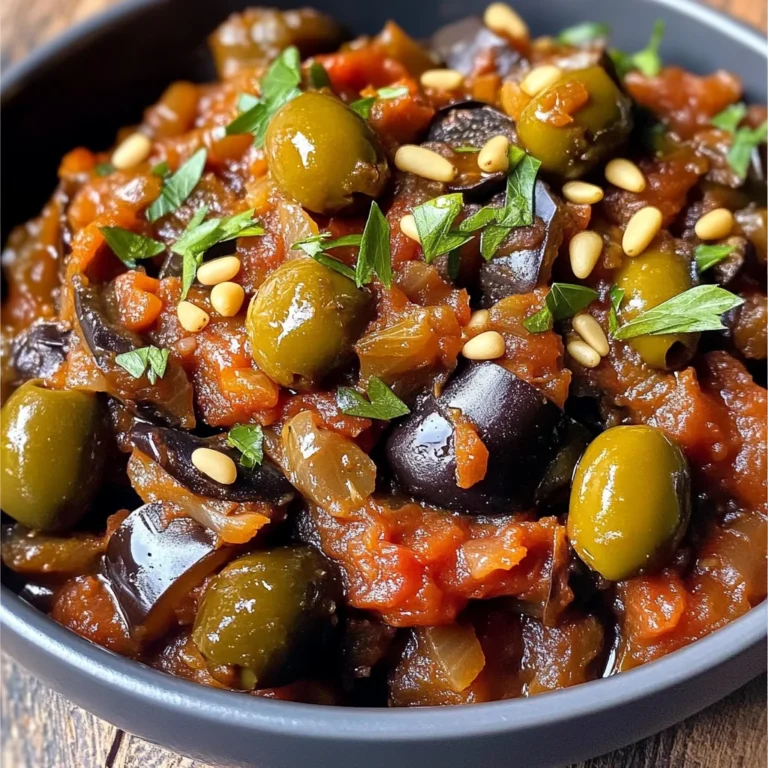 Caponata sicilienne authentique