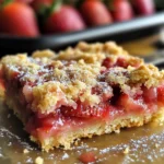 Carrés aux fraises gourmands