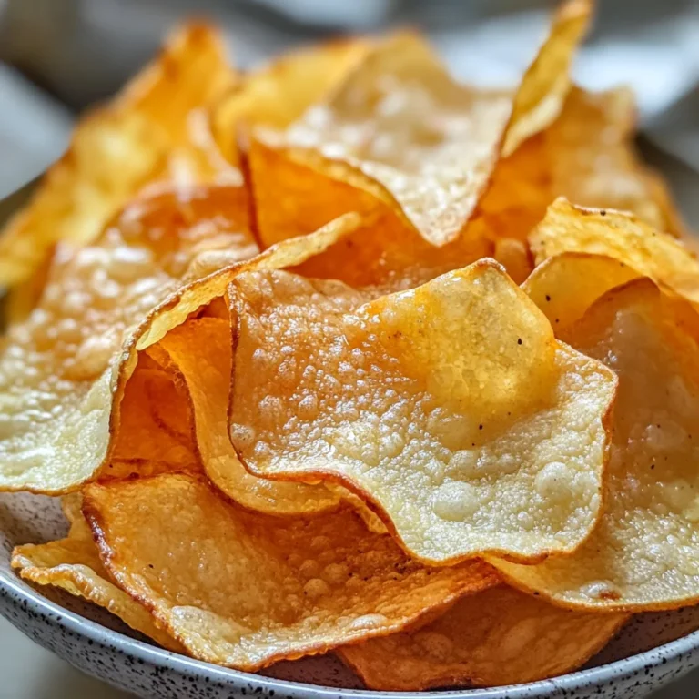 Chips de fromage blanc