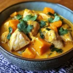 Curry onctueux de poulet et butternut