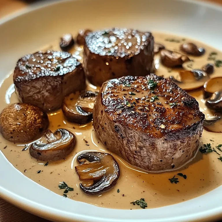 Filet Mignon Crémeux au Boursin