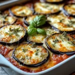 Gratin d’aubergines savoureux