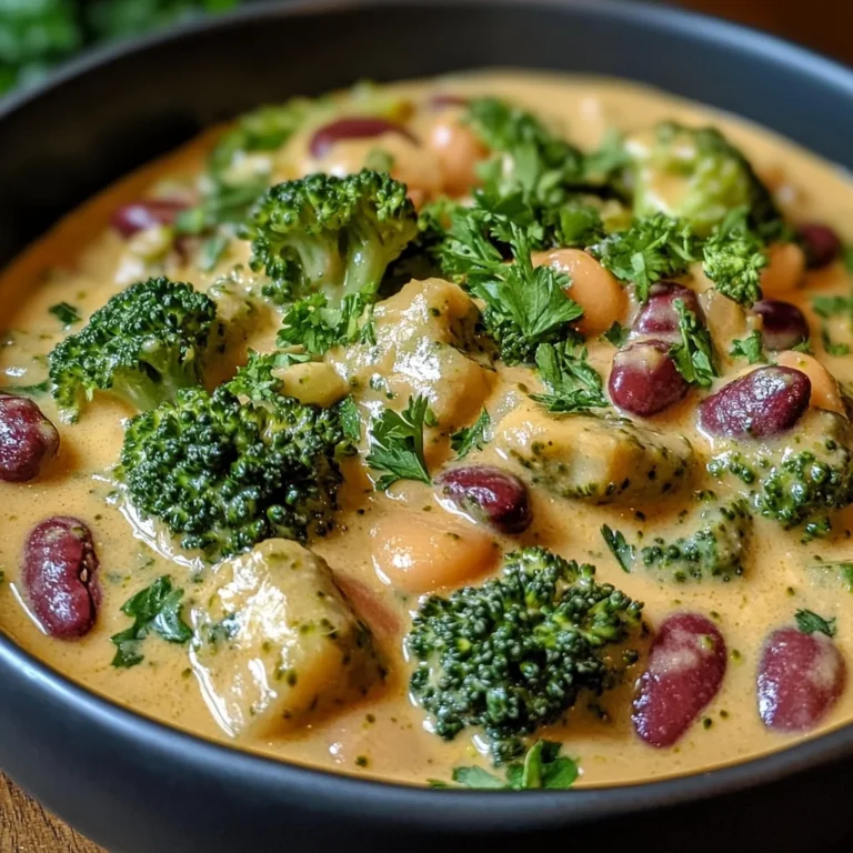 Plat végétal crémeux et gourmand