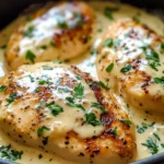 Poulet au fromage à la crème
