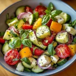 Salade d'été légère et fraîche