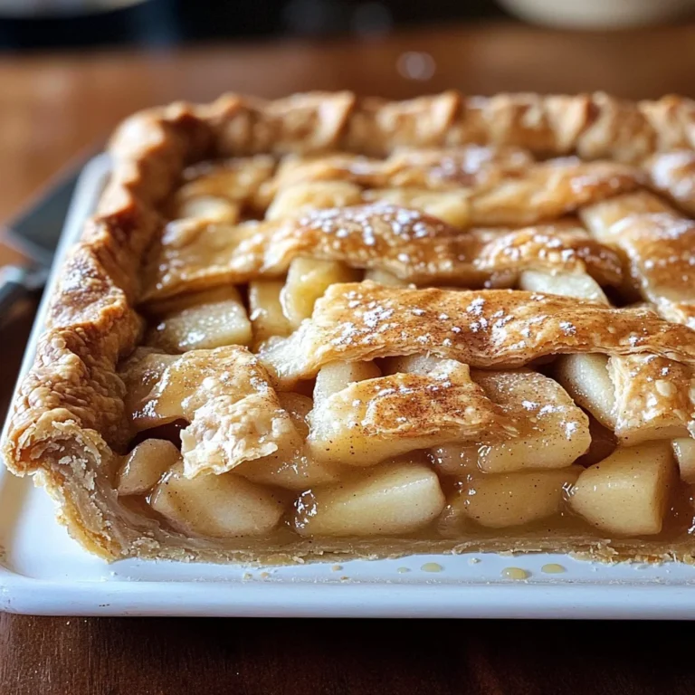 Apple Slab Pie