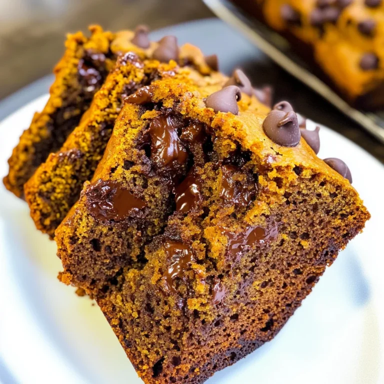 Best Chocolate Chip Pumpkin Bread