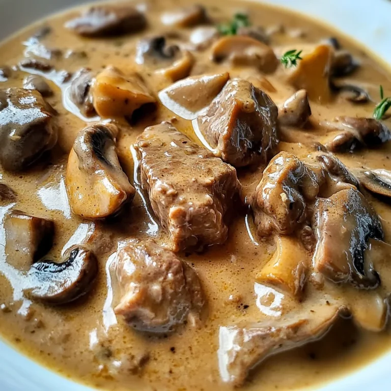 Bœuf Stroganoff au Cookeo