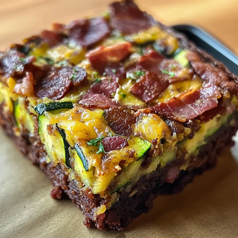 Brownie salé original et gourmand