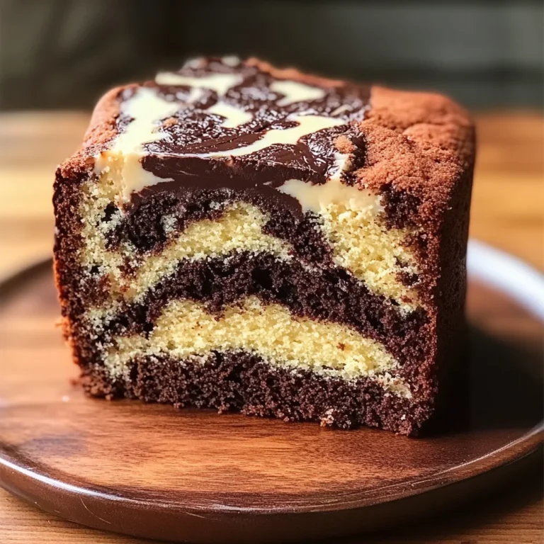 Cake Marbré Ultra Moelleux au Chocolat