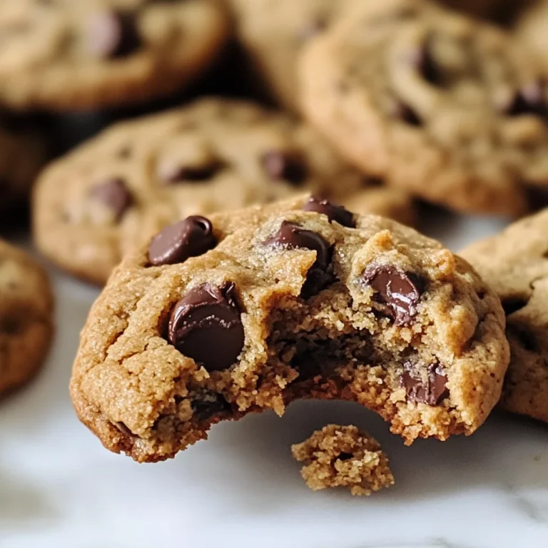 Cookies santé aux pois chiches