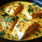 Curry de Poisson Blanc au Lait de Coco