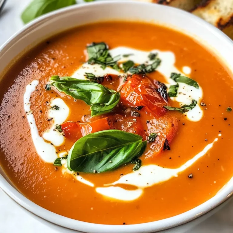 Easy Roasted Tomato Soup
