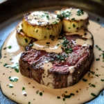 Filet de Bœuf à la Crème aux Échalotes