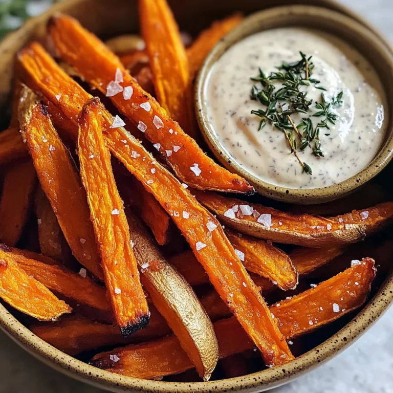 Frites légères et croustillantes