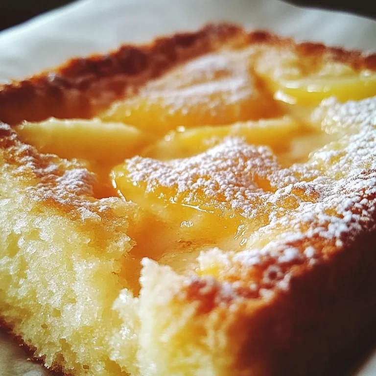 Gâteau 12 Cuillères à Soupe au Citron