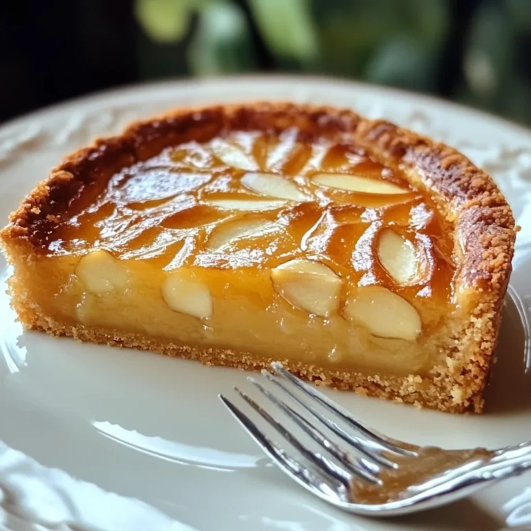 Gâteau Basque aux Amandes & Vanille