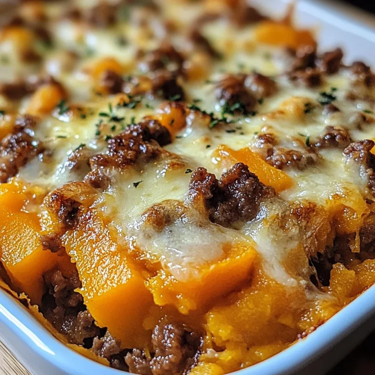 Gratin de patate douce et bœuf haché
