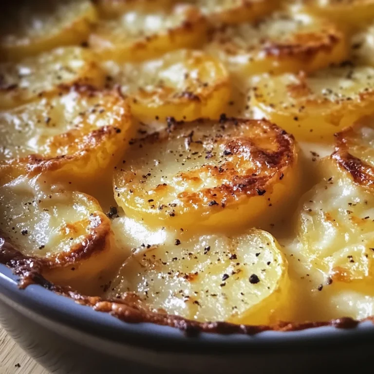 Gratin fondant de pommes de terre