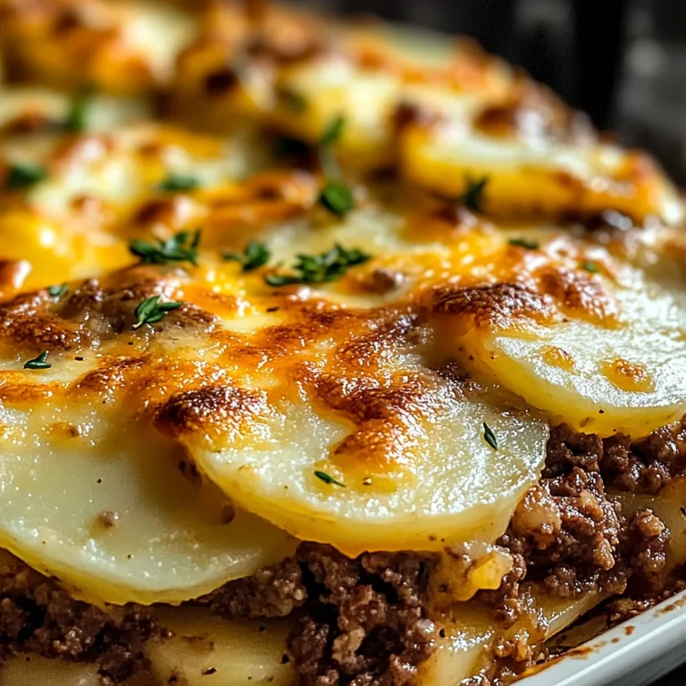 Gratin réconfortant et savoureux