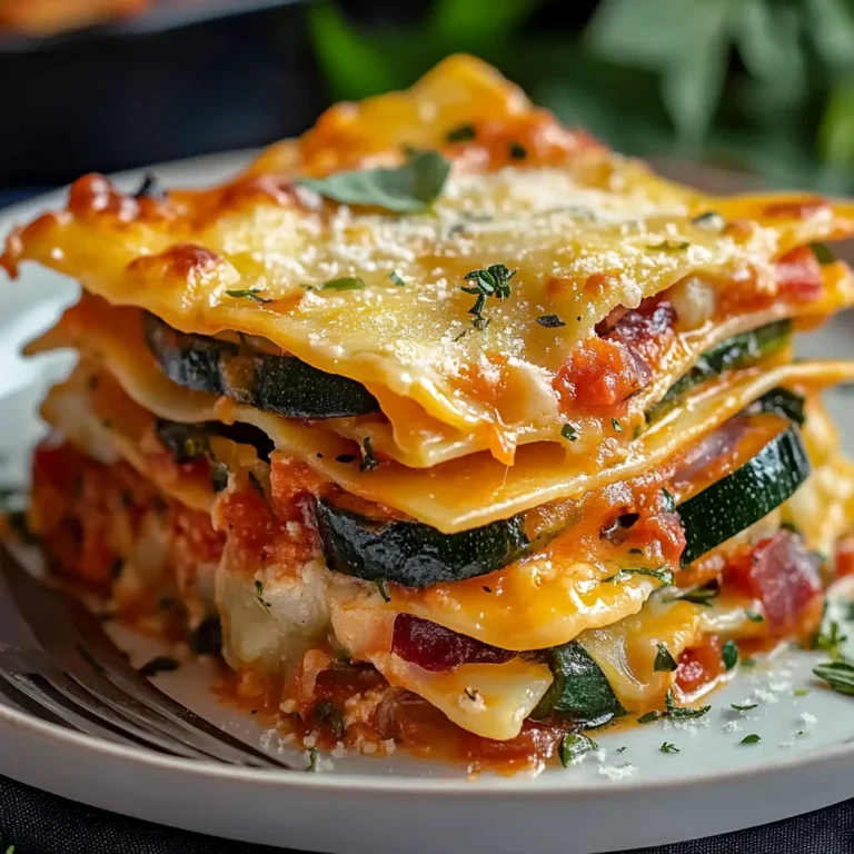 Lasagnes aux légumes d'été