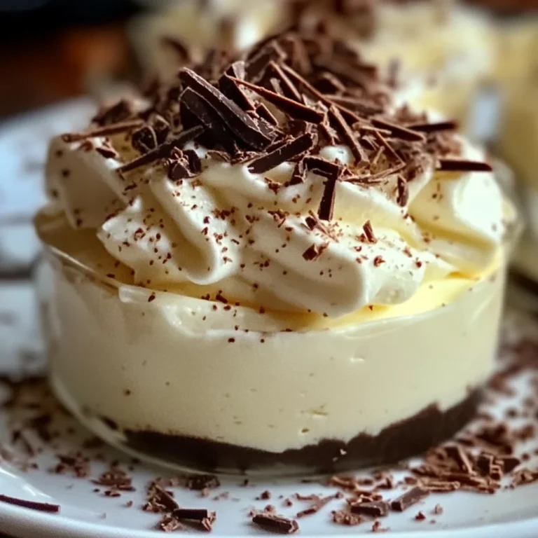 Mousse au Chocolat Blanc et Mascarpone