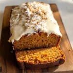 Pumpkin Bread with Cream Cheese Frosting Recipe