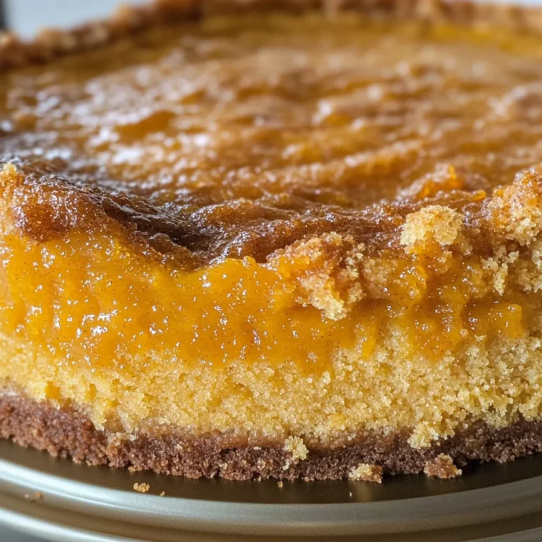 Pumpkin Gooey Butter Cake Recipe