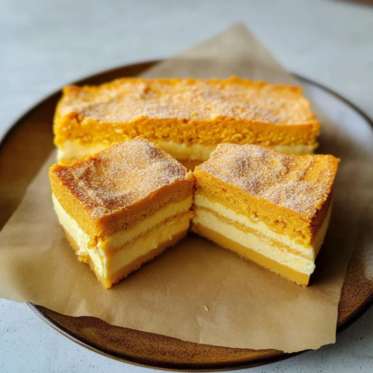 Pumpkin Magic Custard Cake Recipe