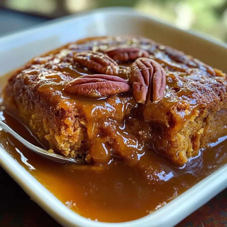 Pumpkin Pecan Cobbler