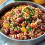 Riz Cajun aux Haricots Rouges