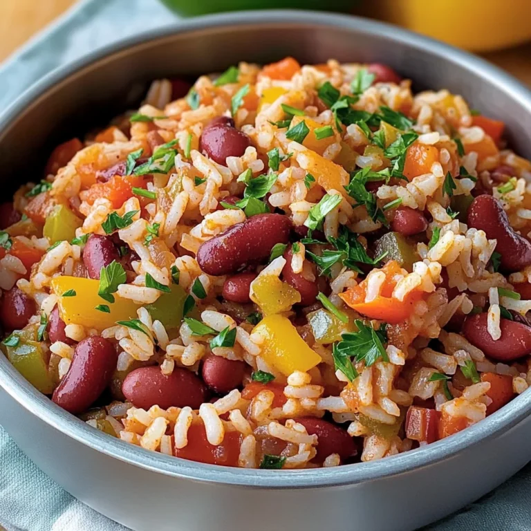 Riz Cajun aux Haricots Rouges