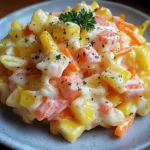 Salade Alaska fraîche et savoureuse