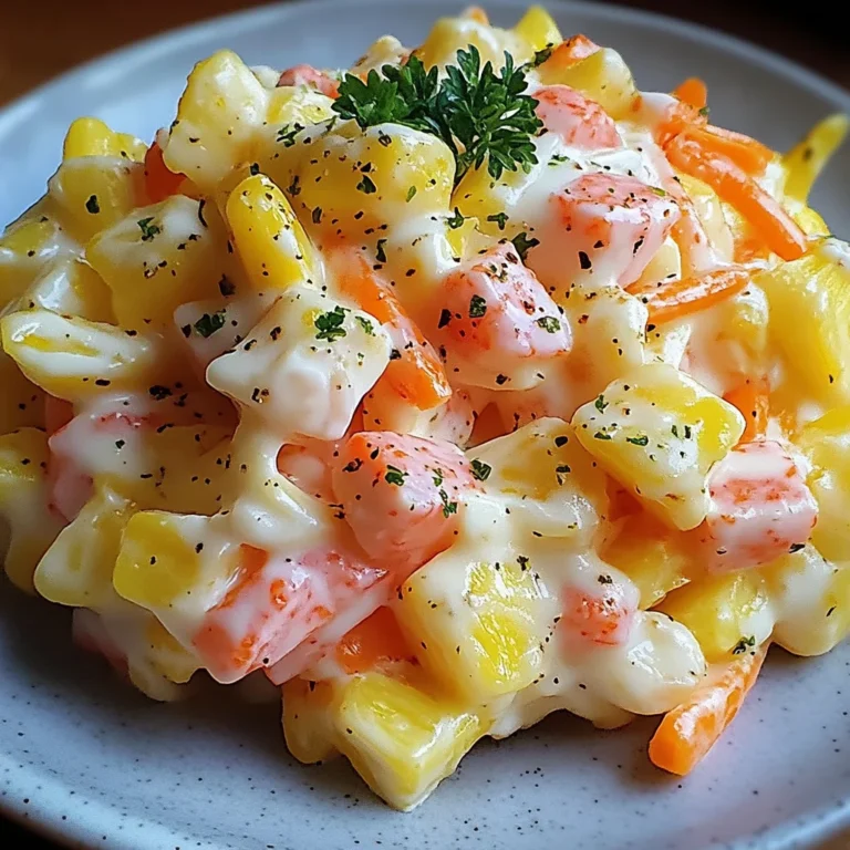 Salade Alaska fraîche et savoureuse