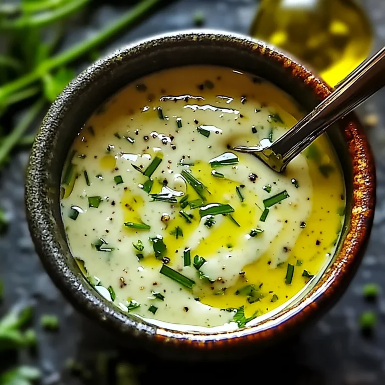 Sauce Légère pour Salades et Crudités